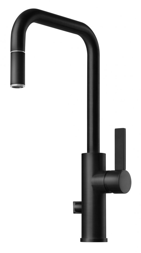 Tapwell ARM887-blandebatteri, matt svart