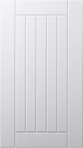 Hav-front, hvit med perlestaff, Nordanro Flex