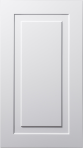 Klassisk 19-front, hvit med speil, Nordanro Flex